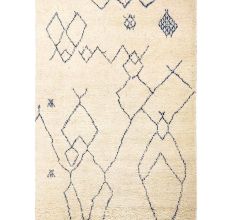 Hand Knotted Tribal Wool Rug